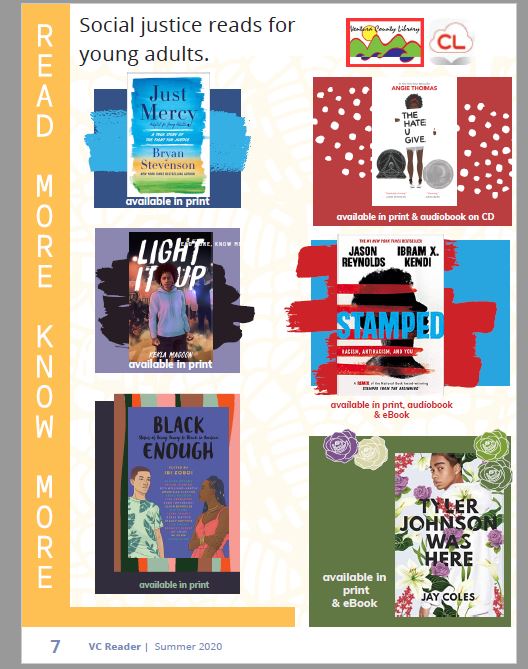 Social Justice Reads For Young Adults