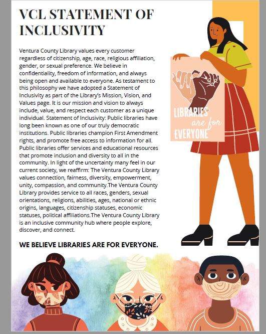VCL Statement Of Inclusivity